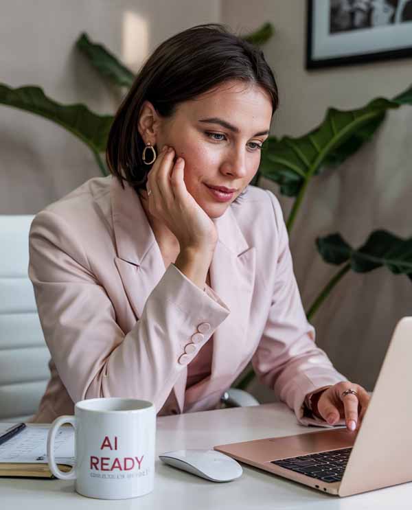 AI Ready Business Woman